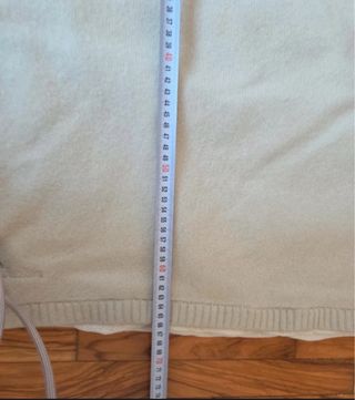 Jersey Adidas Lana Beige Media Cremallera