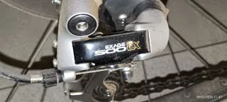 Bicicleta Montaña Azul y Naranja personalizada