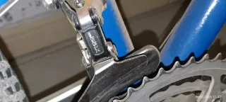 Bicicleta Montaña Azul y Naranja personalizada