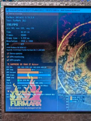 RX 9060 XT 16GB Factura y garantía