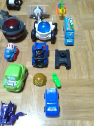 Lote coches y aviones infantiles