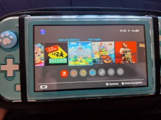 Nintendo Switch Lite Verde/Blu Immacolata