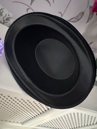 Sombrero de copa infantil negro