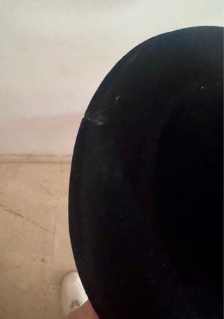 Sombrero de copa infantil negro