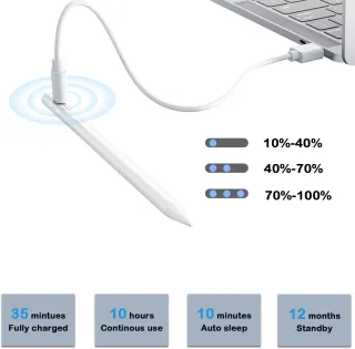 Stylus R3 Capacitivo Universale per Tablet Compatibile con Android, iOS, Apple iPad/Pro/Air/Mini/Samsung/Huawei/Lenovo/Xiaomi