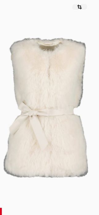 Chaleco pelo sintético mujer talla 40 o l