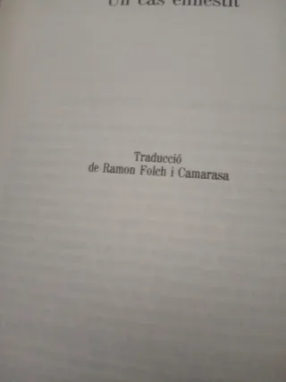 UN CAS ENLLESTIT (CATALÁN) 58.