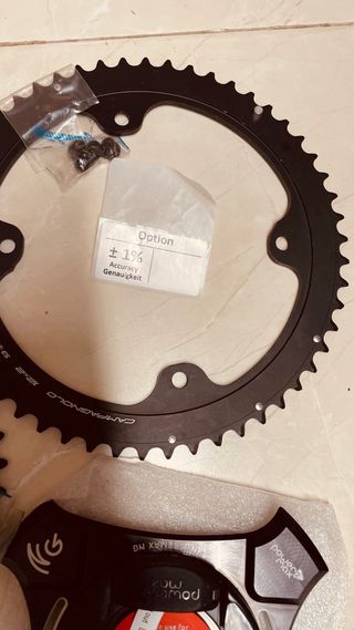 Pedaleiro Campagnolo Super Record com Potenciómetr