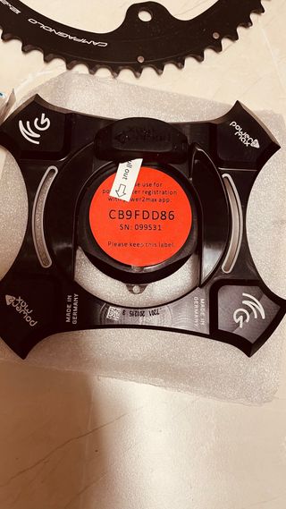 Pedaleiro Campagnolo Super Record com Potenciómetr