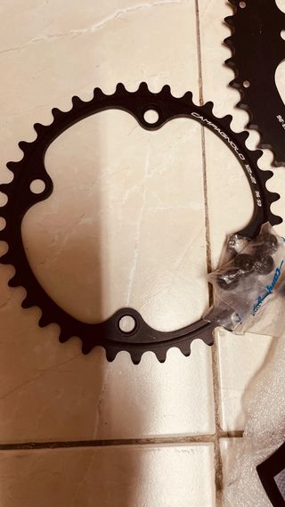 Pedaleiro Campagnolo Super Record com Potenciómetr