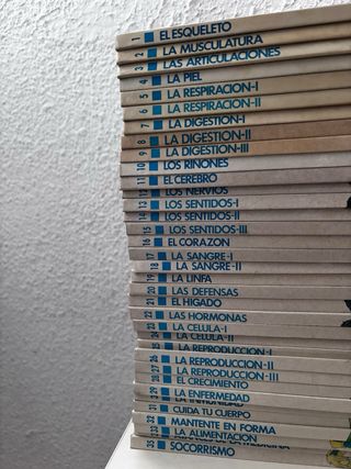 Libros El cuerpo humano - Colección completa