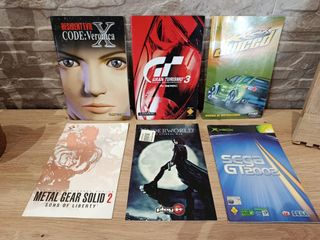 Lote 6 Manuali di Giochi PS2/Xbox