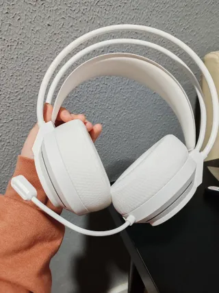 Auriculares Fresh Rebel Blancos con luces