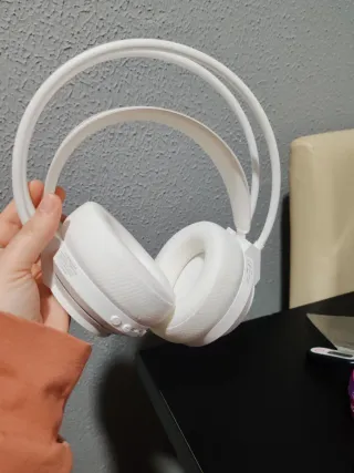 Auriculares Fresh Rebel Blancos con luces