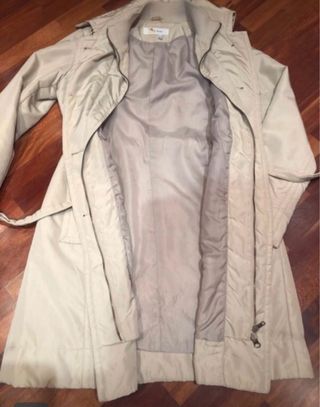 Gabardina Zara acolchada T.38