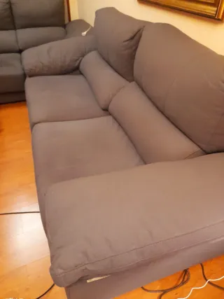 Conjunto sofás, uno sofá cama