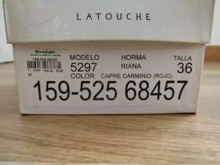 Zapatos de tacón rojos Latouche