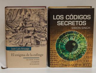LOTE 4 LIBROS DE ENSAYO Y DIVULGACION CIENTIFICA.