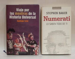 LOTE 4 LIBROS DE ENSAYO Y DIVULGACION CIENTIFICA.