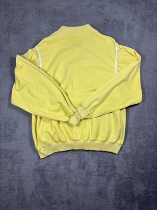 Lacoste Track Jacket Gialla Vintage Taglia S