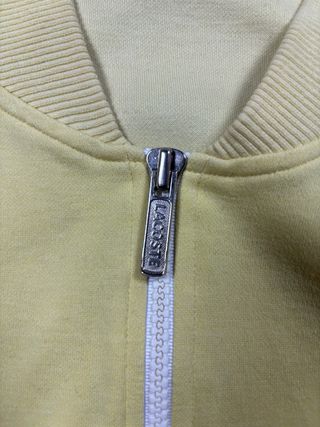 Lacoste Track Jacket Gialla Vintage Taglia S