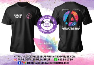 Camiseta Linkin Park World Tour 2026