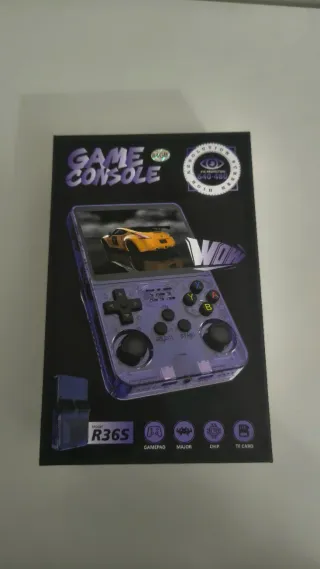 Consola Portátil R36S Morada