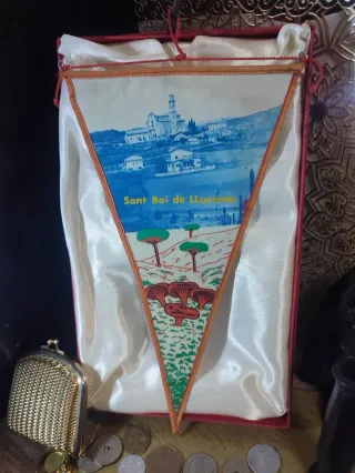 Banderín Sant Boi de Lluçanès Años 60