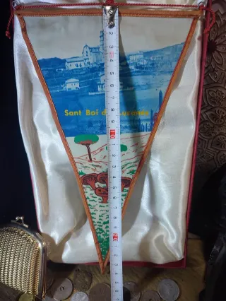 Banderín Sant Boi de Lluçanès Años 60