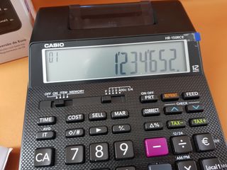 Calculadora Impresora Casio HR-150RCE