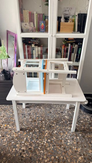 Escritorio infantil blanco