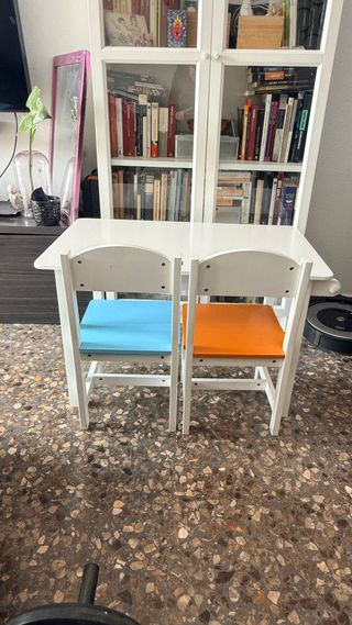 Escritorio infantil blanco