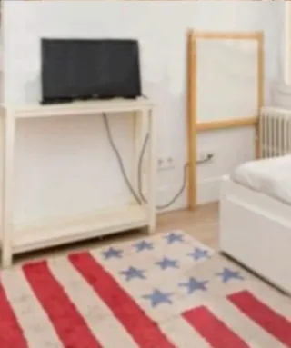 Alfombra Lorena Canals Bandera USA Lavable 120x160