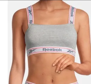 Top deportivo Reebok gris talla M