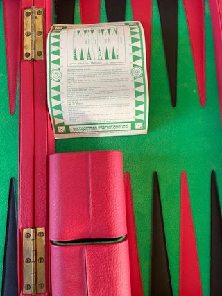 Set Backgammon Vintage da Viaggio Cm40 per 22