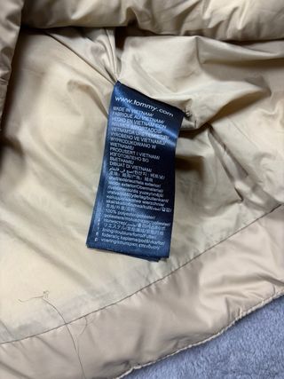 Piumino Tommy Hilfiger Beige XS