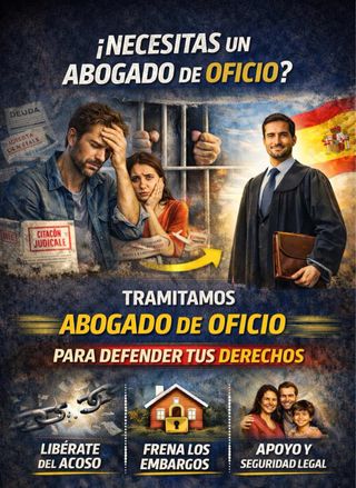 ‍Tramitamos abogado de oficio