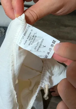 Pantalones Lino y Algodón Mujer Clotsy