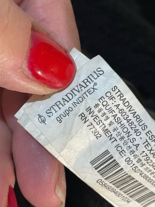 Abrigo doble faz negro Stradivarius