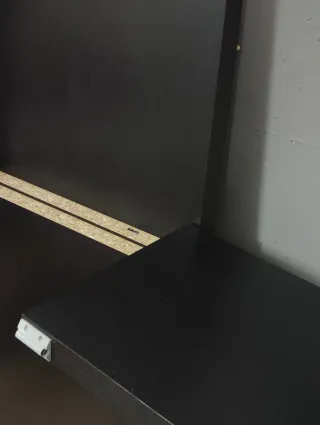 Escritorio IKEA MALM Negro 151x65cm