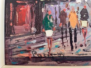 Cuadro Óleo Paris Mont Martre