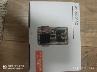 Cámara de caza con visión nocturna