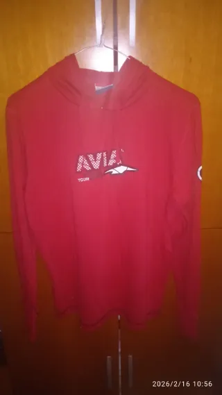 Sudadera Avia Roja Chico
