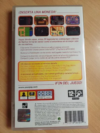 PSP UMD Namco Museum Battle Collection