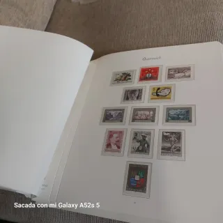 Álbum Sellos Austria 1969-1978