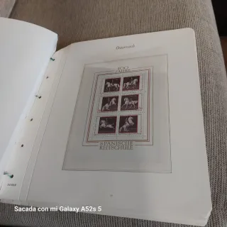 Álbum Sellos Austria 1969-1978