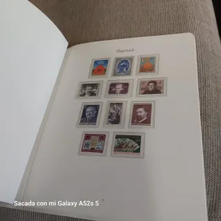 Álbum Sellos Austria 1969-1978