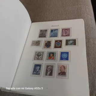 Álbum Sellos Austria 1969-1978
