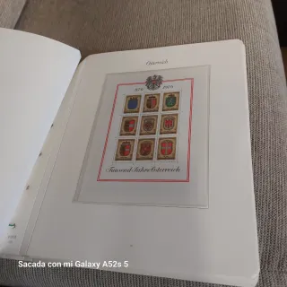 Álbum Sellos Austria 1969-1978