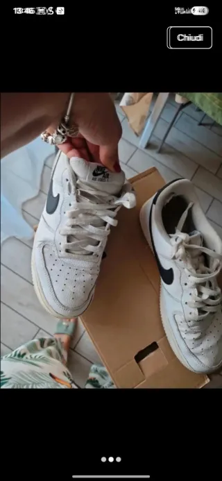 Nike Air Force 1 Uomo Bianco